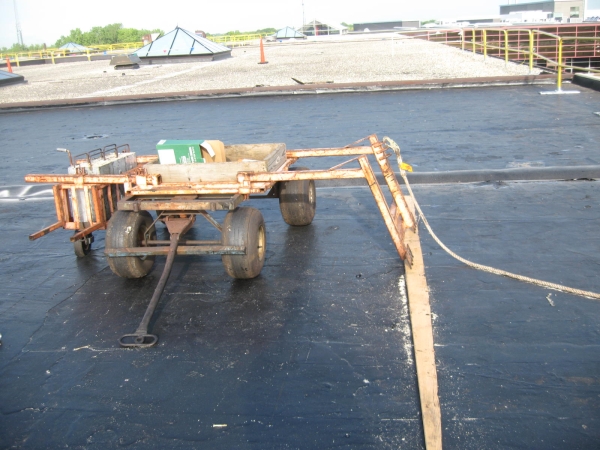 Milwaukee Roof Top Job Fall Protection Safety